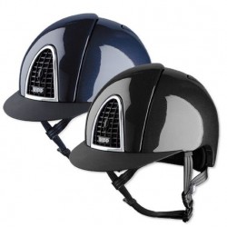 KAP ITALIA CROMO SHINE casco equitazione per cavaliere super sicurezza e stile 