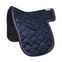 SOTTOSELLA SAGOMATO DRESSAGE ISLAND LANDSMÓT con trapuntatura floreale e cordoncino decorativo ASSORBISUDORE