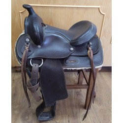 SELLA WESTERN NATOWA COME NUOVA MISURA 13" COLORE MARRONE 