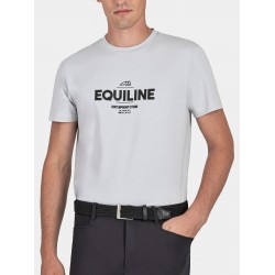 T-SHIRT EQUILINE CONTEMPORARY DA UOMO CON LOGO 3D CEBAC 