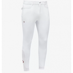 PANTALONI CAVALLERIA TOSCANA DA EQUITAZIONE UOMO CON GRIP AL GINOCCHIO
