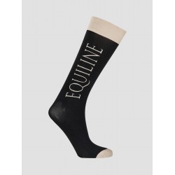 CALZE EQUILINE EQUITAZIONE MONTA INGLESE SOFTLY - CALZINO UNISEX SET 3 PAIA