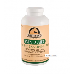 Wind Aid Sciroppo Sostiene e supporta la funzionalità dell'apparato respiratorio del cavallo 947ml
