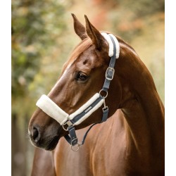 Capezza Soft per cavallo con agnellino sintetico morbidissime waldhausen  