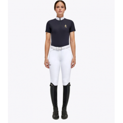 POLO EQUITAZIONE CAVALLERIA TOSCANA X FISE DA COMPETIZIONE DONNA MONTA INGLESE 