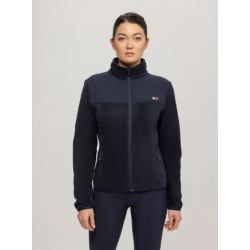 Giacca in pile equitazione donna Tommy Hilfiger Michigan DESERT SKY