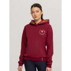 Felpa Felpata invernale equitazione Tommy Hilfiger Equestrian con cappuccio con logo Colorado 