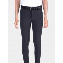 PANTALONE EQUITAZIONE MONTA INGLESE EQUILINE BAMBINO GRIP GINOCCHIO JHOANK