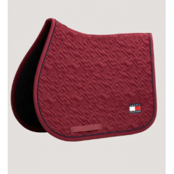 Sottosella da salto Oxford Patch con logo bandiera Tommy Hilfiger ricamato nell'angolo