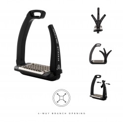 Staffe di sicurezza  Rel-X EASY ACAVALLO braccetto di apertura laterale brevettato in silicone flessibile