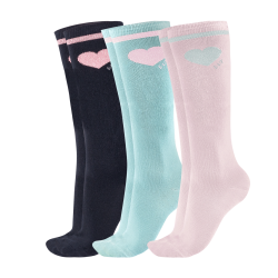 Calze da equitazione Glitter, da bambino equitazione monta inglese 