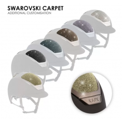 Personalizzazione Kask SWAROVSKI CARPET