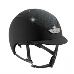 Cap Equitazione Kask Dogma Chrome Light Swarovski Frame