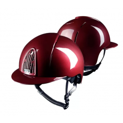Casco Equitazione Kep Italia Cromo Smart Bordeaux