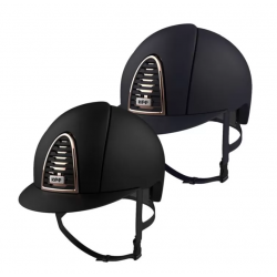 Casco Equitazione Kep Italia Cromo 2.0 Textile Rosegold