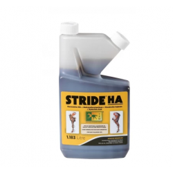 TRM stride ha solution 1,183 lt STRIDE HA è uno sciroppo ad azione rapida formulato per il mantenimento nutritivo della salute delle cartilagini e delle articolazioni nei cavalli.
