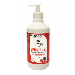 SPRINT PLUS GEL DOPING 500 ml. RISCALDA PER DOLORI E TRAUMI MUSCOLARI E ARTICOLARI  DEL CAVALLO  