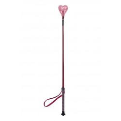 Frustino HKM -Amelie- CUORE 65CM fibra di vetro maniglia gommata antiscivolo