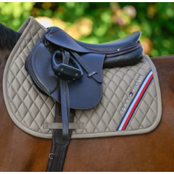 Sottosella da salto con classica trapuntatura a rombi Ricamo Tommy Hilfiger