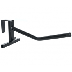 PORTASELLA DA BOX PORTATILE NERO PER 1 SELLA CON GANCIO PLASTIFICATO