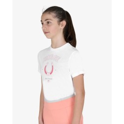 T-shirt EQUESTRO bambina Horse Team in cotone
