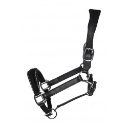 Capezza in cuoio -Glamour HKM CON BRILLANTINI 