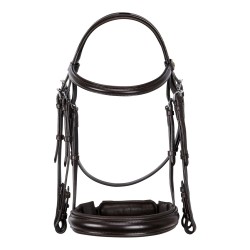 Briglia dressage in cuoio senza redini