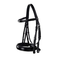 Briglia dressage in cuoio senza redini  EQUESTRO