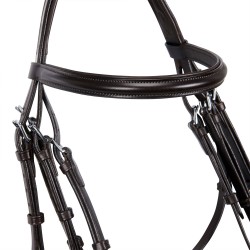 Briglia dressage in cuoio senza redini  EQUESTRO