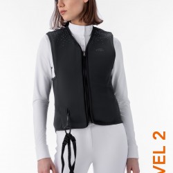 AERIX STRASS / BELMOVE L2 STRASS  - Gilet airbag unisex Equiline con cover staccabile con strass CON O SENZA BUSTINO