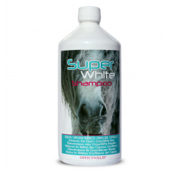 Shampoo Super White per cavalli bianchi, grigi OFFICINALIS 1L