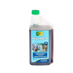 Neutracid 1L / 3,75 L TRM per cavalli soggetti all'accumulo di acido lattico dopo l'allenamento o competizioni.