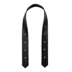 Riscontro in cuoio corto western 46 cm