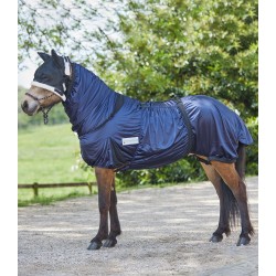 Coperta per cavallo integrale antimosche anti-eczema protezione insetti traspirante
