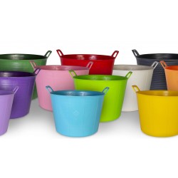 Secchio grande per scuderie in plastica "FLEXTUB" (40l)