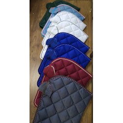 SOTTOSELLA CON COLORI E CORDINI PERSONALIZZATI CON CUFFIA MONTA INGLESE IN COTONE TRASPIRANTE