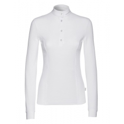 POLO COMPETIZIONE EQUITAZIONE MONTA INGLESE DONNA DUNA SARM HIPPIQUE MORBIDISSIMA