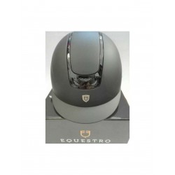 CASCO CAVALIERE EQUITAZIONE EQUESTRO VISOR VISIERA LARGA monta inglese 