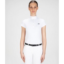 Polo equitazione Equiline donna da concorso manica corta Isabel 