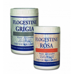 FLOGESTINE ROSA FM ITALIA 1000g. PER DOLORI E TRAUMI MUSCOLARI E ARTICOLARI  DEL CAVALLO  creta antinfiammatoria