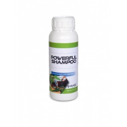 POWERFULL SHAMPOO 500ML PROTETTIVO PER CAVALLI SPORTIVI Repellente contro mosche e insetti