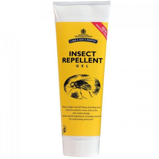 INSETTO REPELLENTE IN GEL PER CAVALLI 250 ml  CARR & DAY & MARTIN INSECT REPELLENT PER MOSCHE,TAFANI E VARI INSETTI