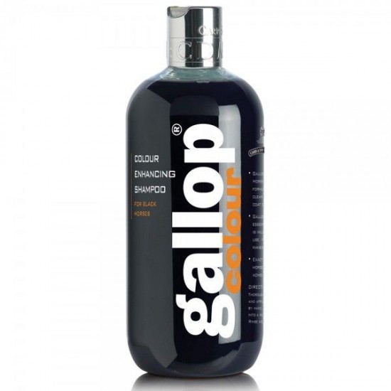 Gallop Colour Black Shampoo 500 ml per cavalli dal manto nero morello