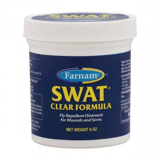 SWAT CLEAR FARNAM 170gr insettorepellente in crema per cavalli per lesioni cutanee 