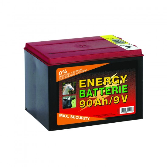 ENERGY BATTERIE PER RECINTI ELETTRICI PER CAVALLI 90Ah/9V 10000h