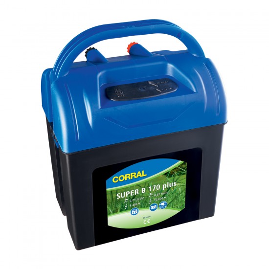 ELETTFICATORE PER RECINZIONI ELETTRICHE PER CAVALLI E ALTRI ANIMALI CORRAL B 170 A BATTERIA O CORRENTE