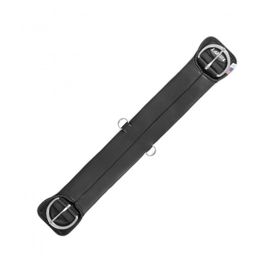 SOTTOPANCIA NEOPRENE LISCIO FIBBIE INOX 