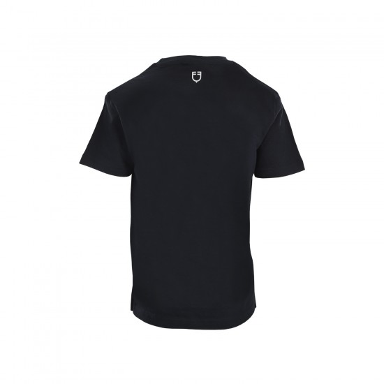 T-SHIRT EQUITAZIONE IN COTONE BIMBO/A FILETTO 