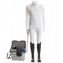 MAGLIA UOMO TECNICA DA CONCORSO TATTINI  monta inglese equitazione competizione manica corta polo