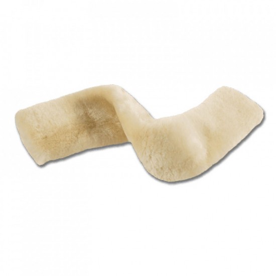 GUSCIO PURO AGNELLO PER SOTTOPANCIA PROTEZIONE PER CAVALLO EQUITAZIONE MONTA INGLESE